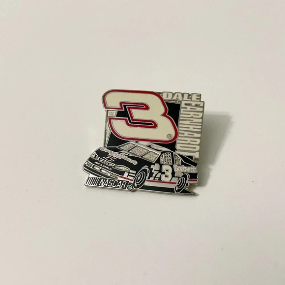 2001 Nascar Hat Pin Dale Earnhardt 3 Goodwrench Nascar WinCraft Pinback - Picture 8 of 8